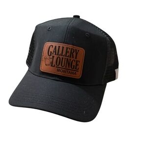 Black and Brown Trucker Hat